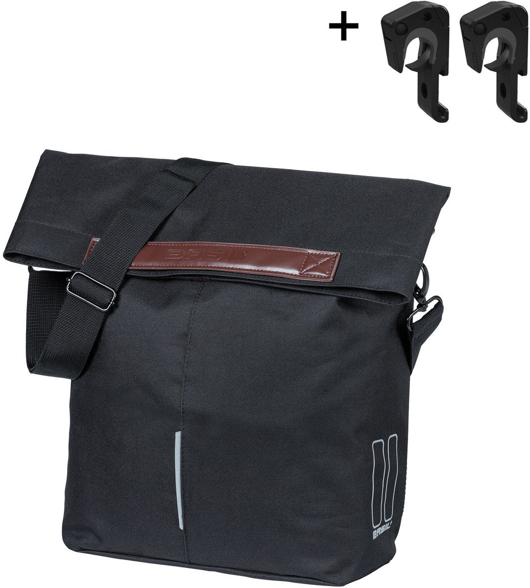 Basil City Shopper - Cykel Shopper Black 14-16L