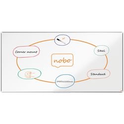 Premium plus steel whiteboard 2400x1200mm