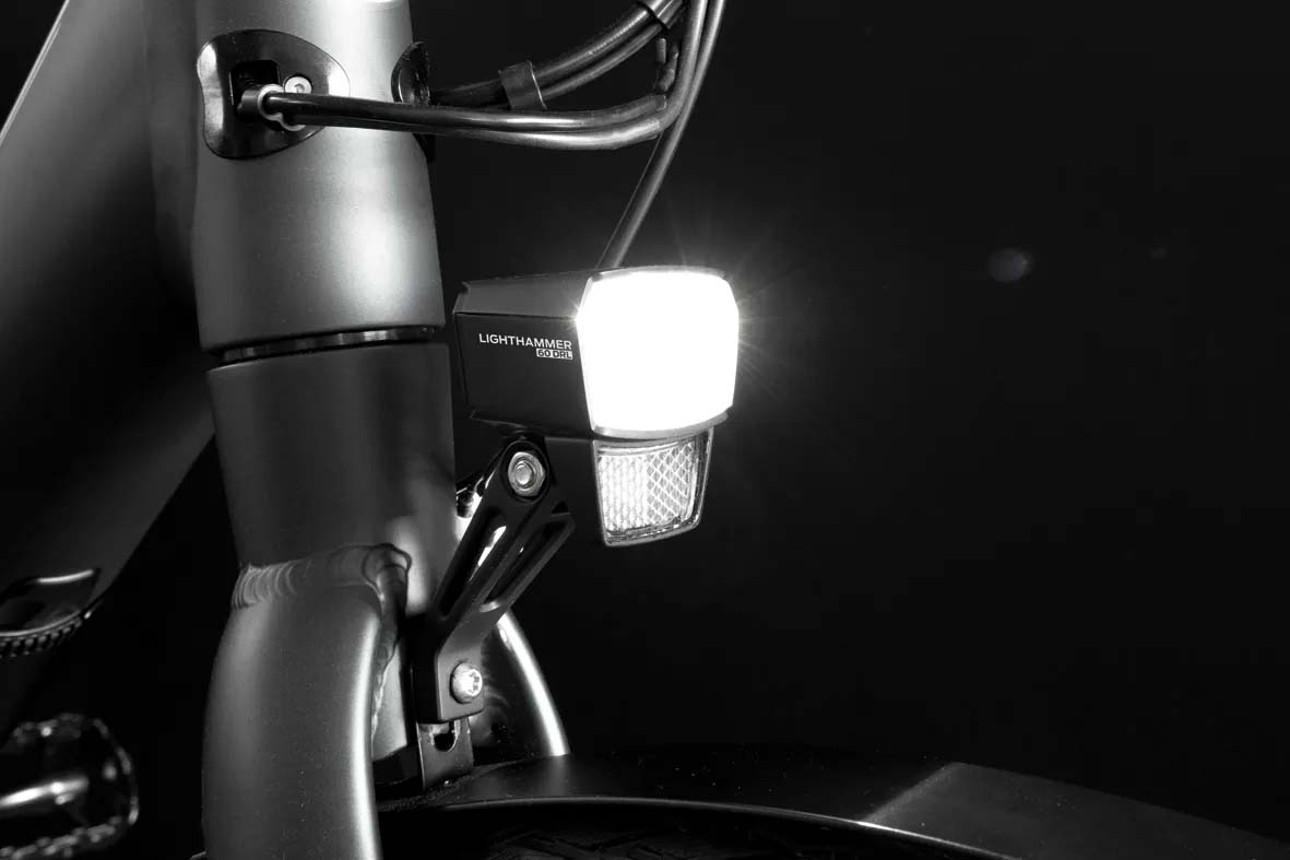 Trelock Headlight Lighthammer LS 805-T ZL 410 Dynamo 60 Lux
