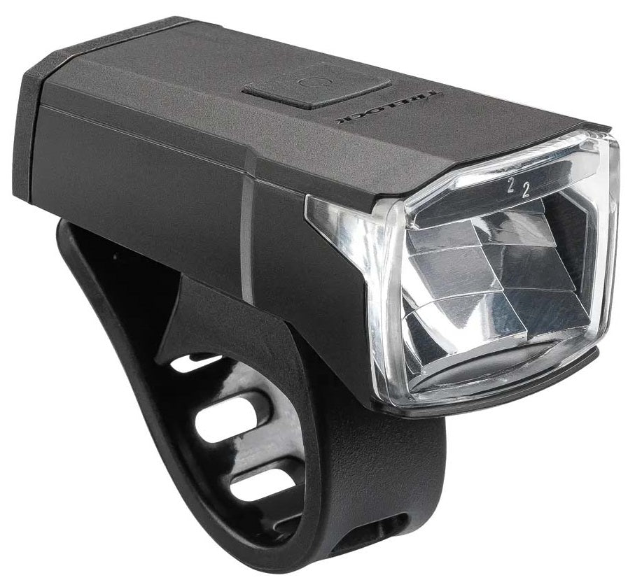 Trelock led koplamp lighthammer ls 440 bat.led fr.light lighthammer ls 440 usb