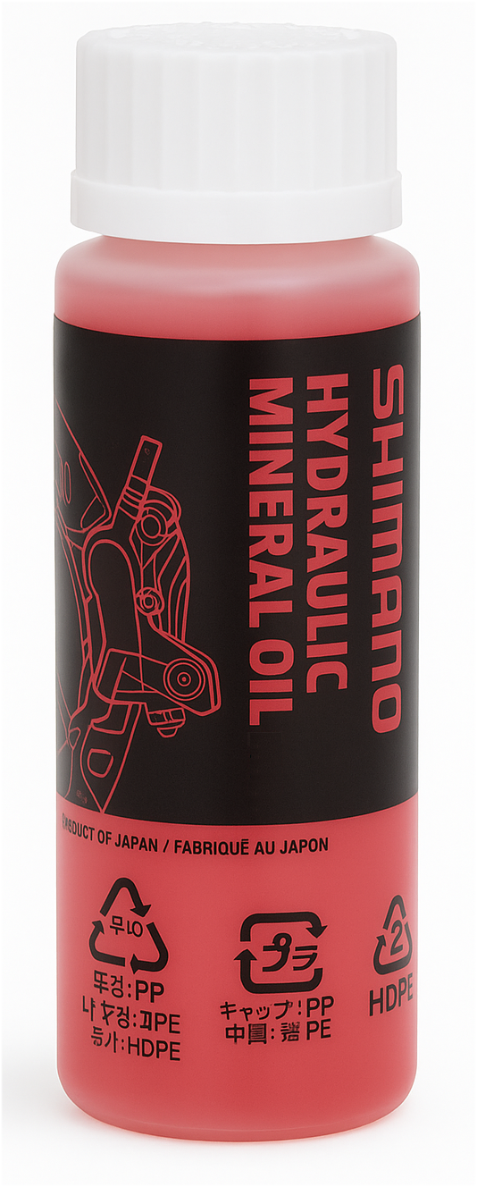 Shimano brake fluid mineral oil brake fluid shim. 100ml