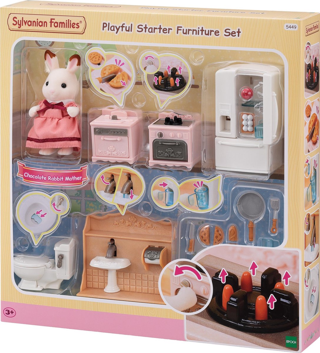 Epoch Sylvanian Families 5449 Ensemble de démarrage de meubles (Mère)