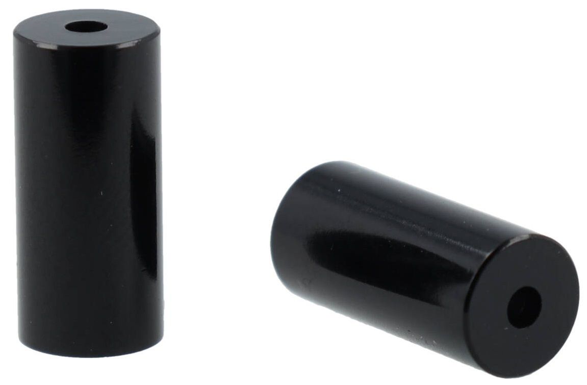 Elvedes cable end cap 5.0mm PVC black (100)
