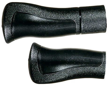 Herrmans handle set 84b - 90 120 mm - black - 15 sets in workshop packaging