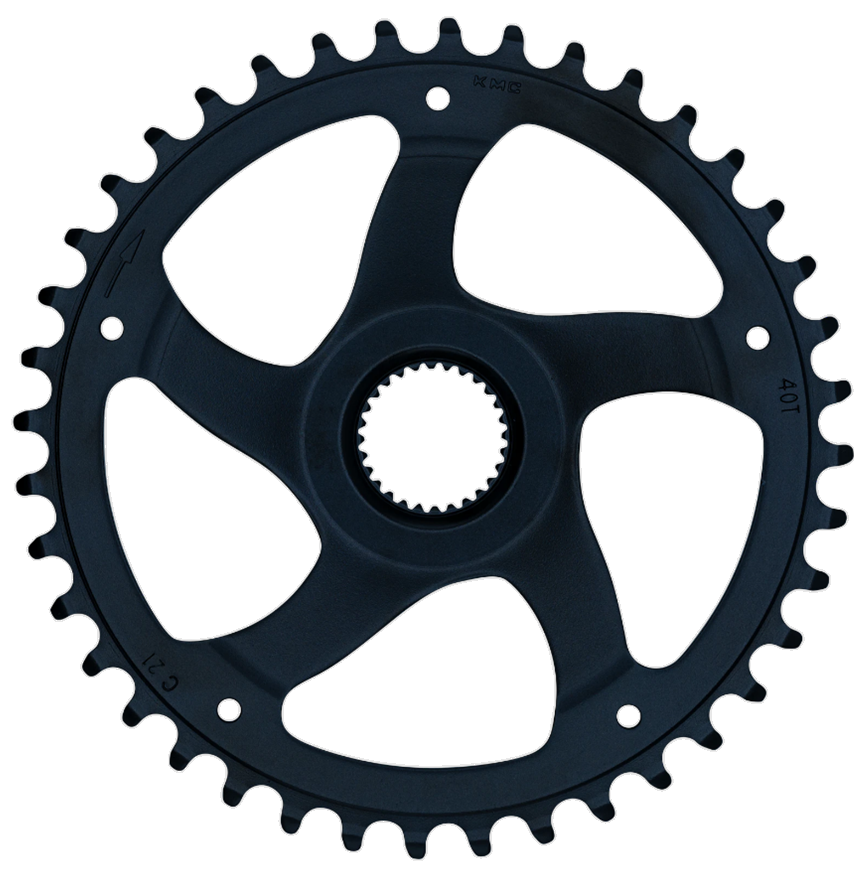 KMC Chaintop Bosch Gen 4 Super schmal 40t 52,0 mm schwarz