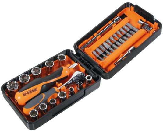 Beta tools socket wrench set with bits beta 39 pieces