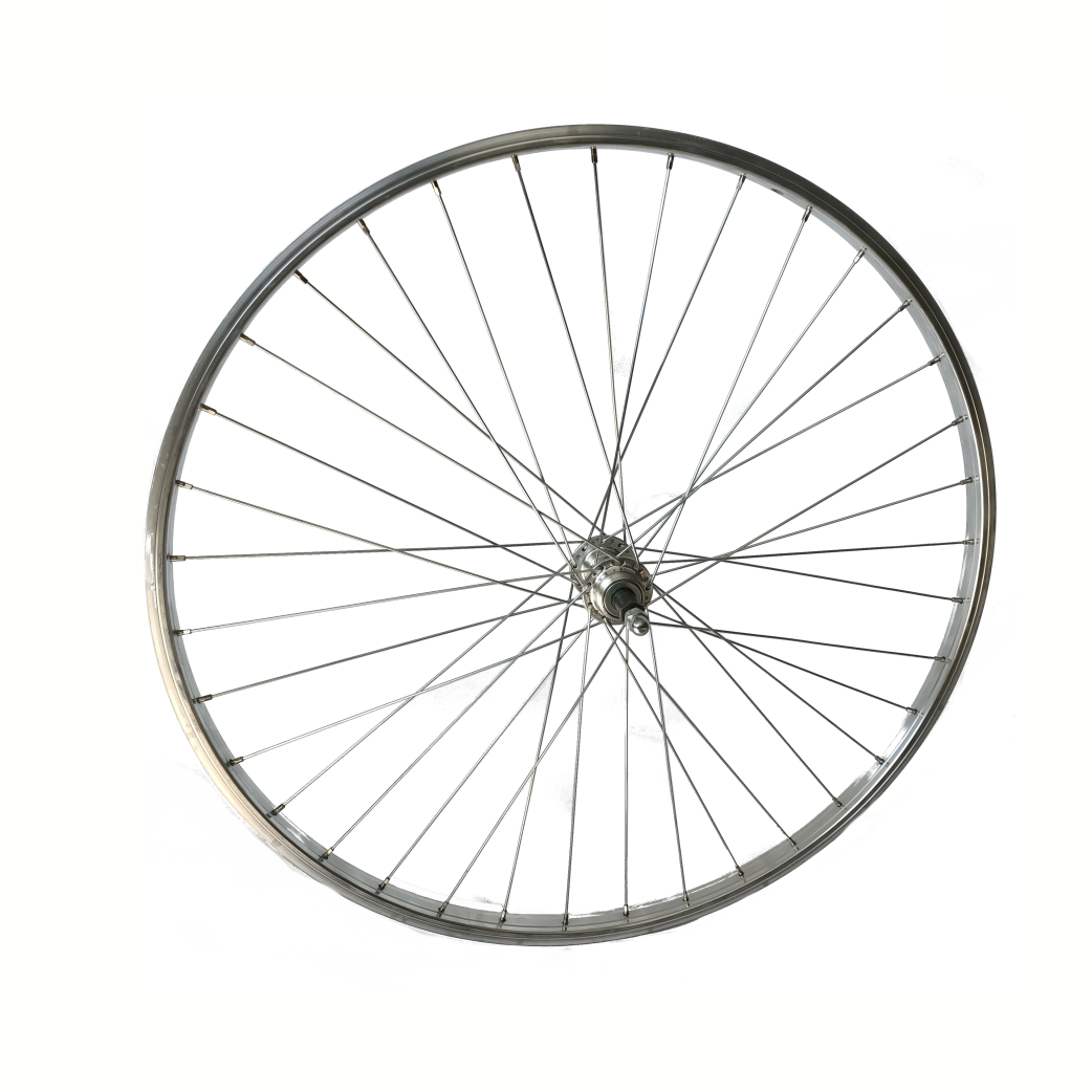 Rear wheel 26 x1.75 (559) Aluminum rim. fixed axle, for screwing down gear, 7 8 speed