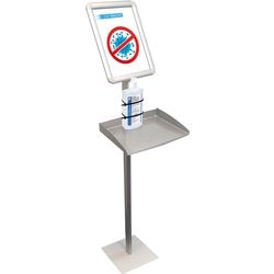 Information display stand franken silver