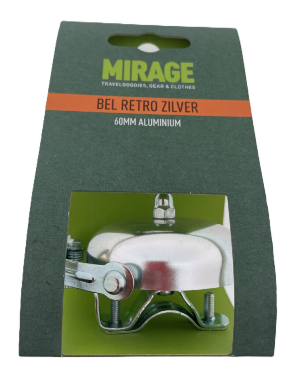 Mirage bell retro alu 60mm, silver