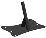 Steco adapter voor voorzitje bakfiets mat zwart