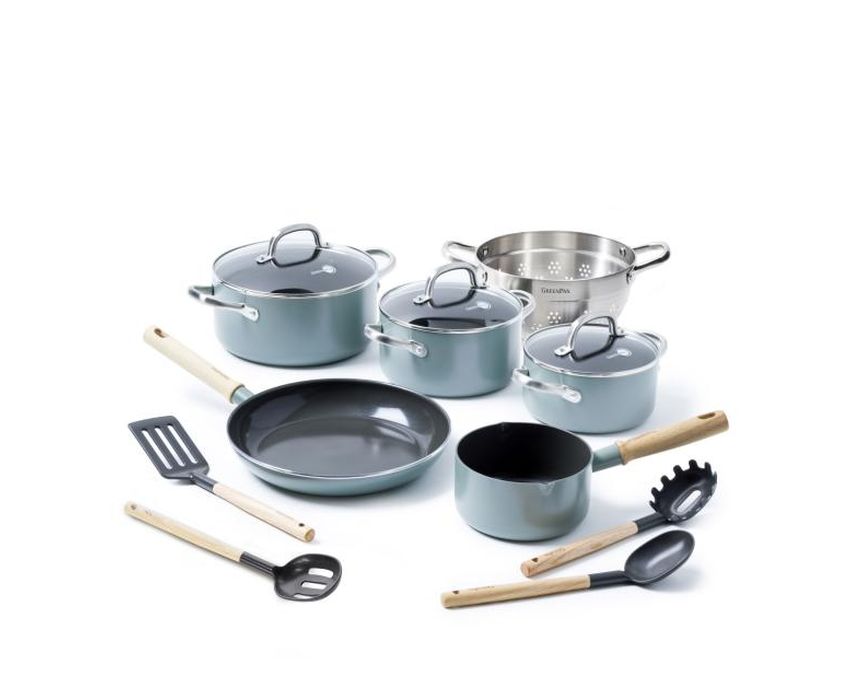 Rockshox Ceramic non-stick pan set 13-piece