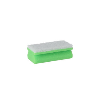 Multy Hot sponges Green White 10 Pieces