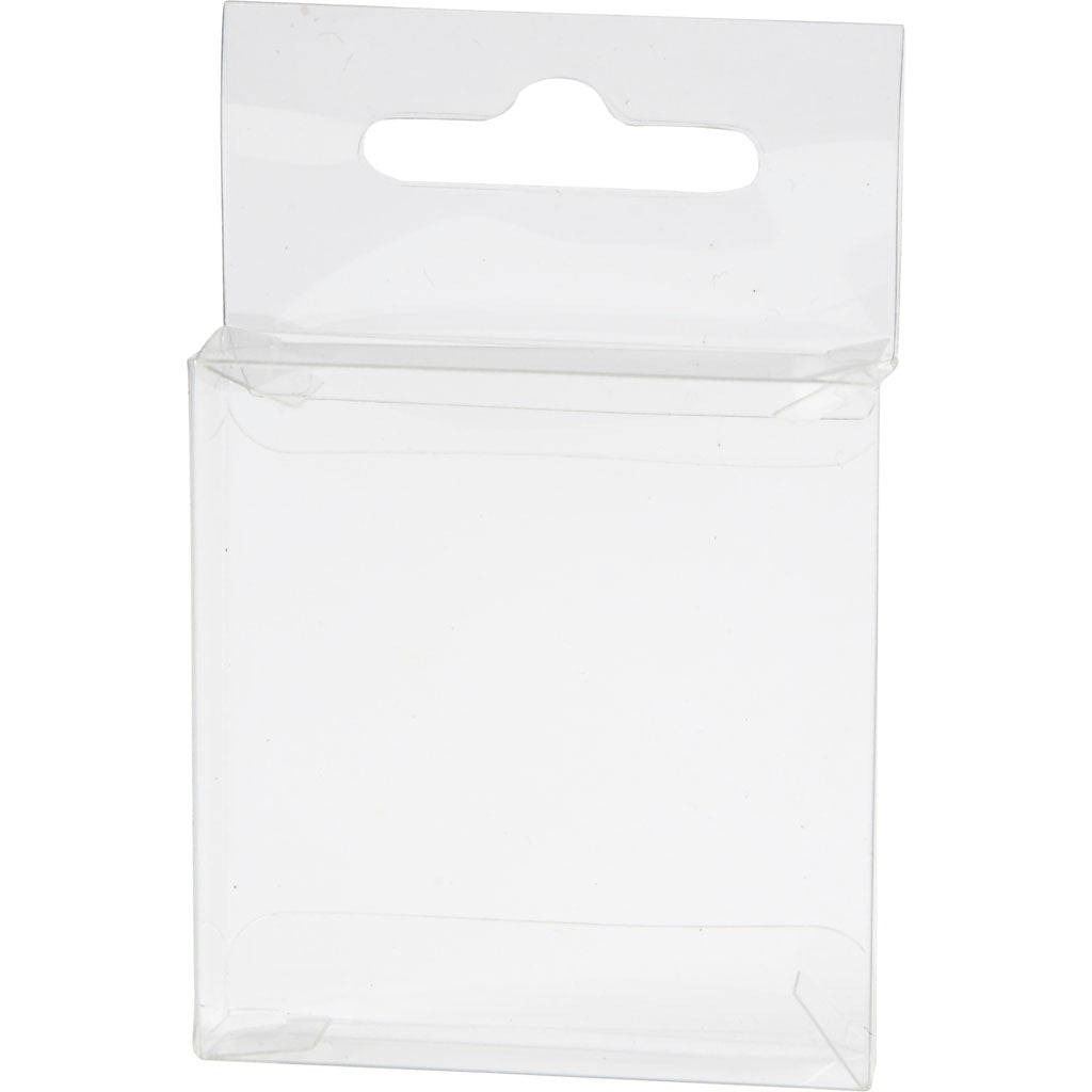 Pet packaging boxes, dimensions 51x54x10 mm, 100 pieces per box