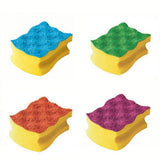 Vileda podkładki do szorowania pur aktywne kolory 4 sztuki | 4 sztuki