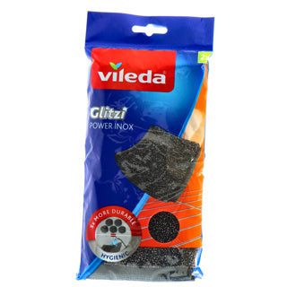 Vileda Glitzi Power Inox Sanding Sponges 2 pieces