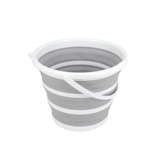 No brand clean home collapsible bucket 10 liter gray