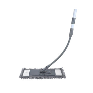 Ensemble de vadrouille domestique propre avec manche flexible | 2 pièces