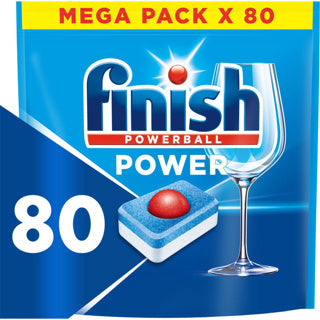 No brand finish vaatwastabletten power all-in-1 regular 80 tabs