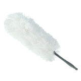 Plumero de microfibra ultra limpio 56 cm blanco gris