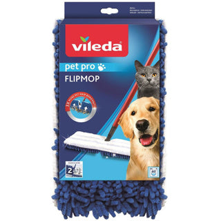 Vileda flipmop pet pro vervanging | 2 stuks