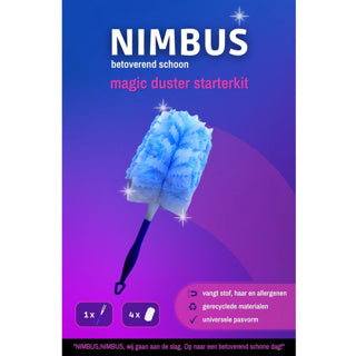 Nimbus Magic Duster Starterkit Holder with 4 refillings