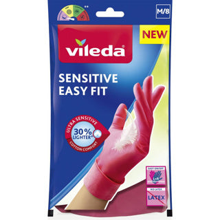 Vileda Gloves Sensitive Easy Fit Medium