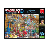 Jumbo Wasgij Mystery 24 Jigsaw Puzzle - Panic in the Museum!, 10000 pcs.