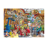 Jumbo Wasgij Mystery 24 Jigsaw Puzzle - Panic in the Museum!, 10000 pcs.