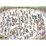 Jan van Haasteren jigsaw puzzle - skateboarding in the bowl, 1000 pcs.