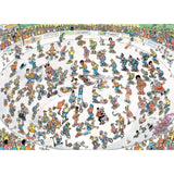 Jan van Haasteren jigsaw puzzle - skateboarding in the bowl, 2000 pcs.