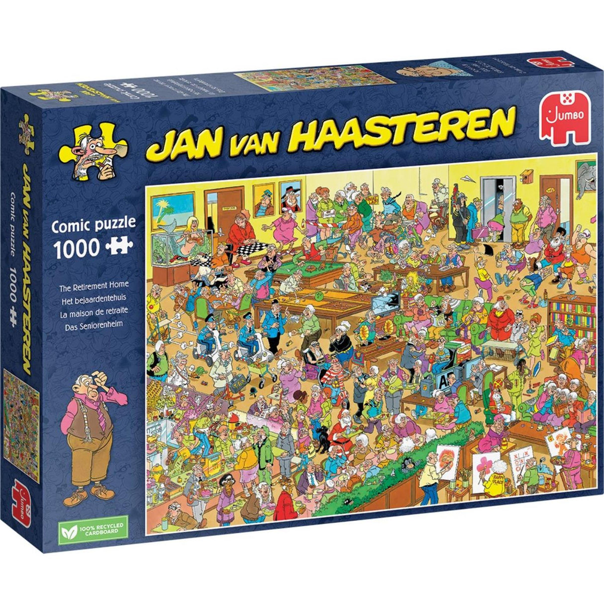 Jan van Haasteren jigsaw puzzle - the retirement home, 1000 pcs.
