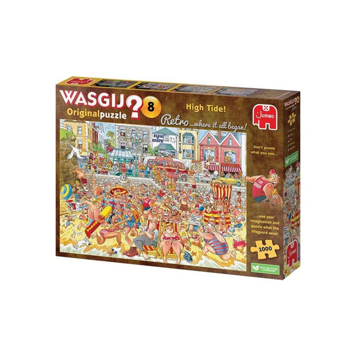 Jumbo wasgij retro original 8 jigsaw puzzle - flood!, 1000 pcs.