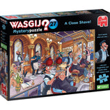 Jumbo Wasgij Mystery 27 Puzzle – Flamme in der Pfanne!, 1000 Teile.