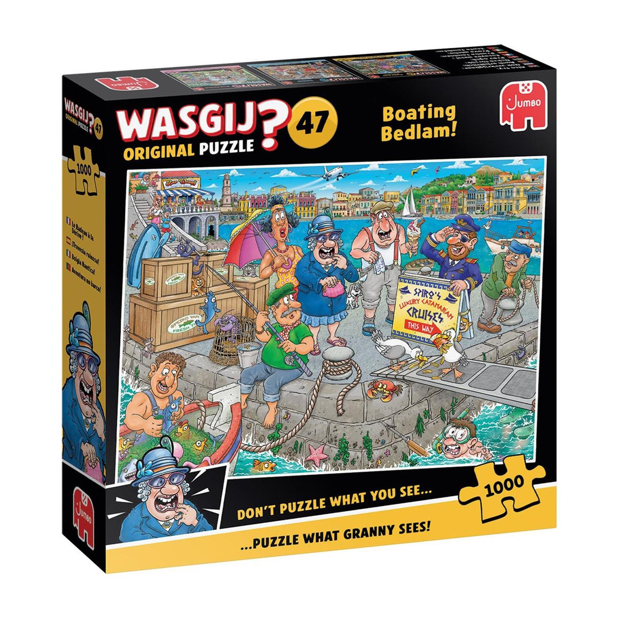 Wasgij originale 47- nella barca! 1000 pezzi