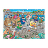 Wasgij originale 47- nella barca! 1000 pezzi