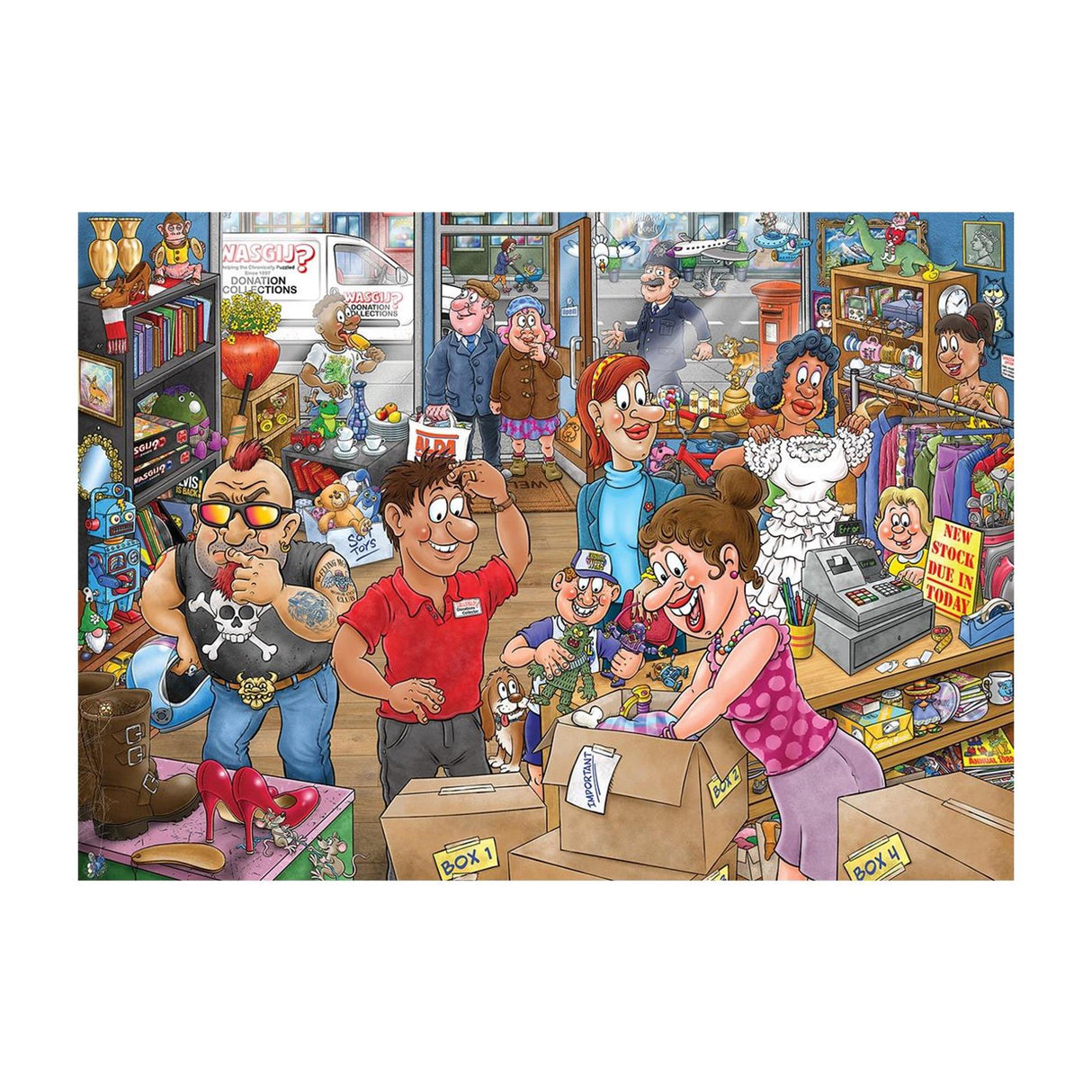 Jumbo wasgij mystery 29 donation debacle! 1000pc