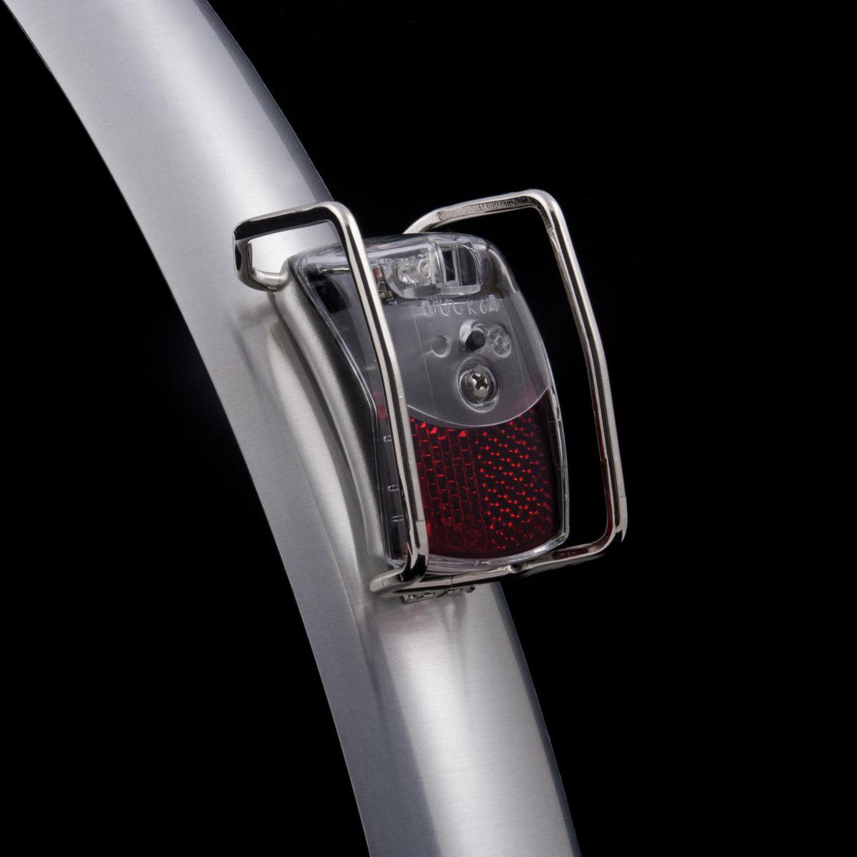 Spanninga rear light Pixeo Xb battery mudguard chrome