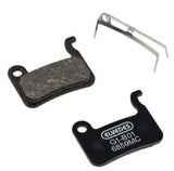Elvedes disc brake pad set - shimano - carbon metallic compound (semi metal pads) - 1 pair