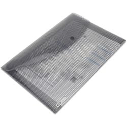 Document folder with snap closure rapesco 1259 foolscap grey