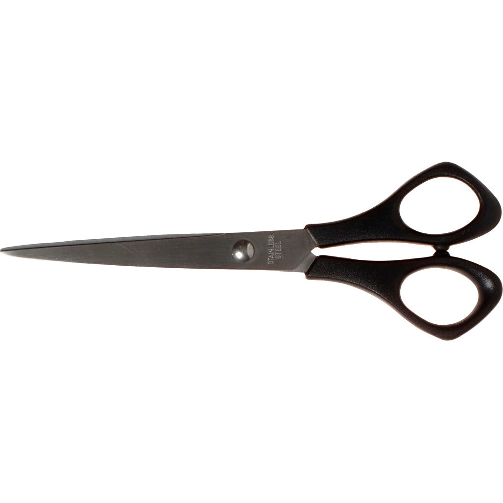 Creativ company school scissors, l: 16 cm, pointed, right-handed, 1 piece