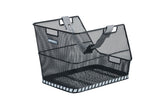 Basil Class - school bag bicycle basket - rear - black
