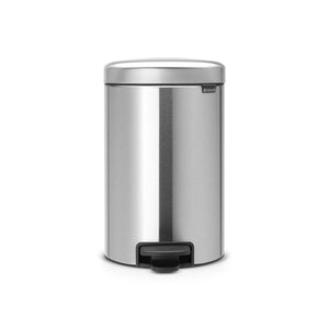 Brabantia Pedalcontainer Newicon 12l mat Stahl