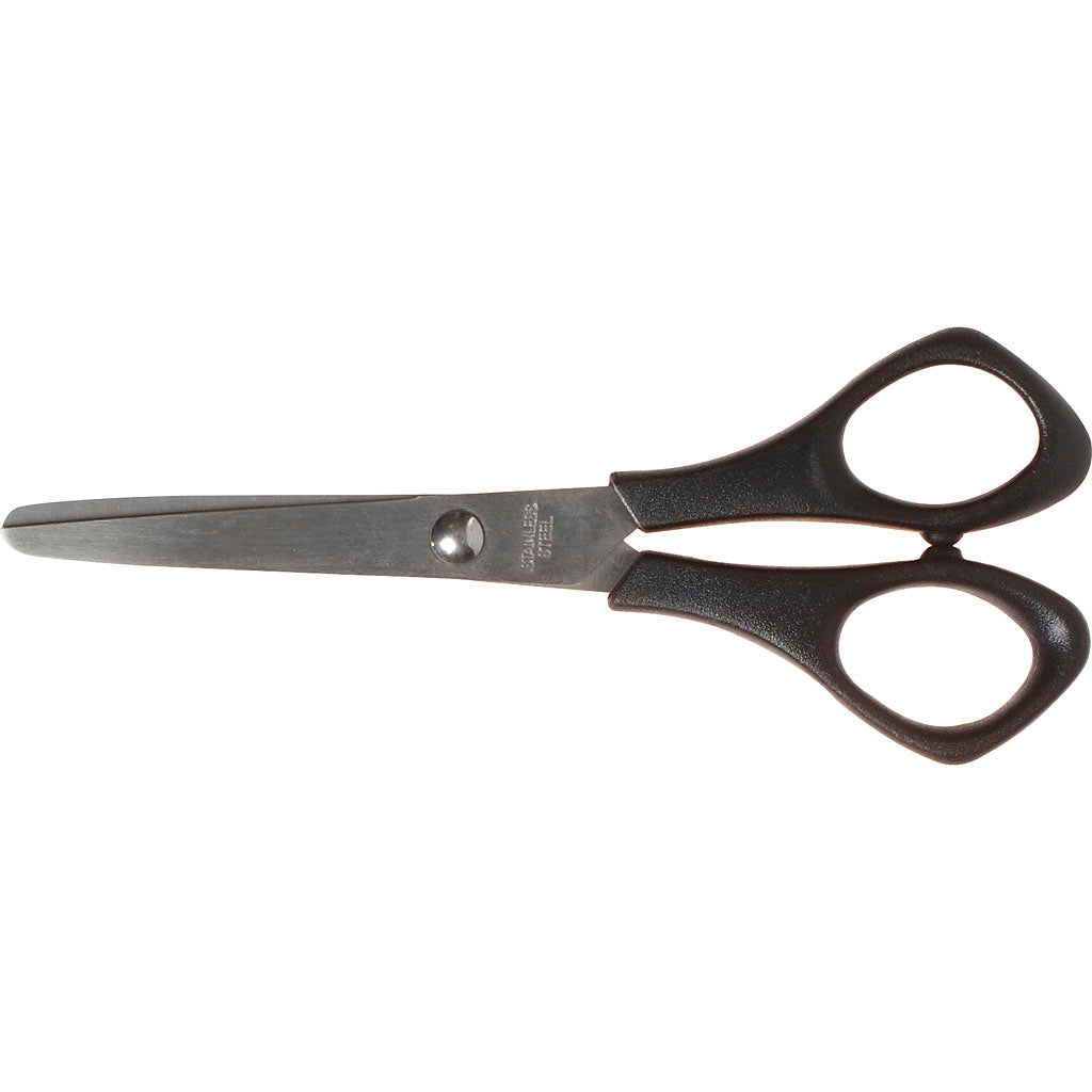 Creativ company school scissors, l: 14 cm, round, right-handed, 1 piece