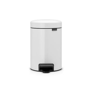 Brabantia pedalbehållare newicon 5l vit