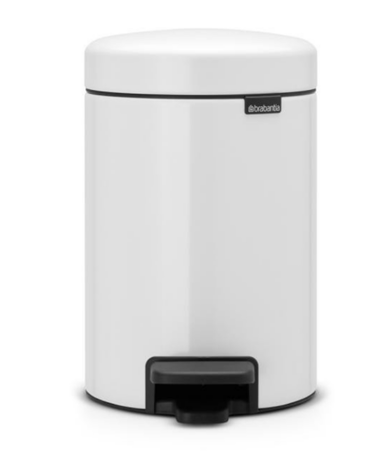 Caixote do lixo com pedal Brabantia newicon 3 l branco