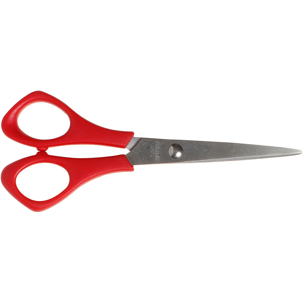 Creativ company school scissors, l: 14 cm, pointed, left-handed, 1 piece