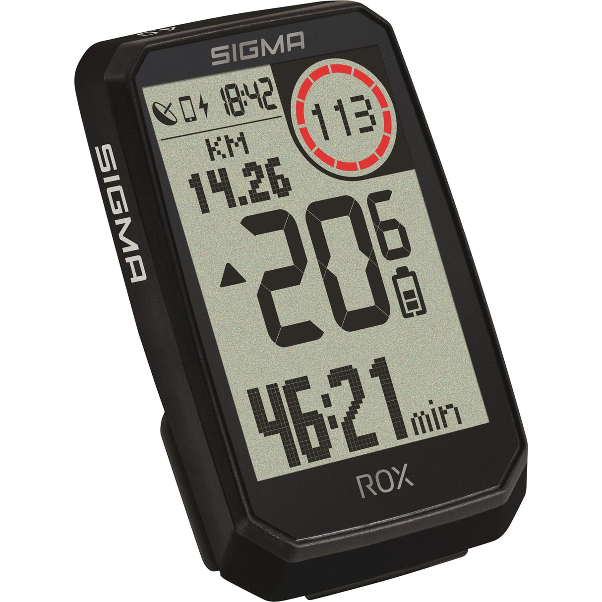 Sigma Fahrrad Computer Rox 4.0 Ausdauer schwarz