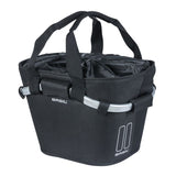 Basil Classic Carry All KF – bicycle basket – front – black