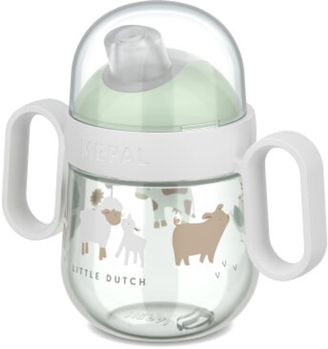 Kubek Mepal Little Farm z dzióbkiem 200ml