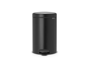 Brabantia pedal bin newicon 12l black